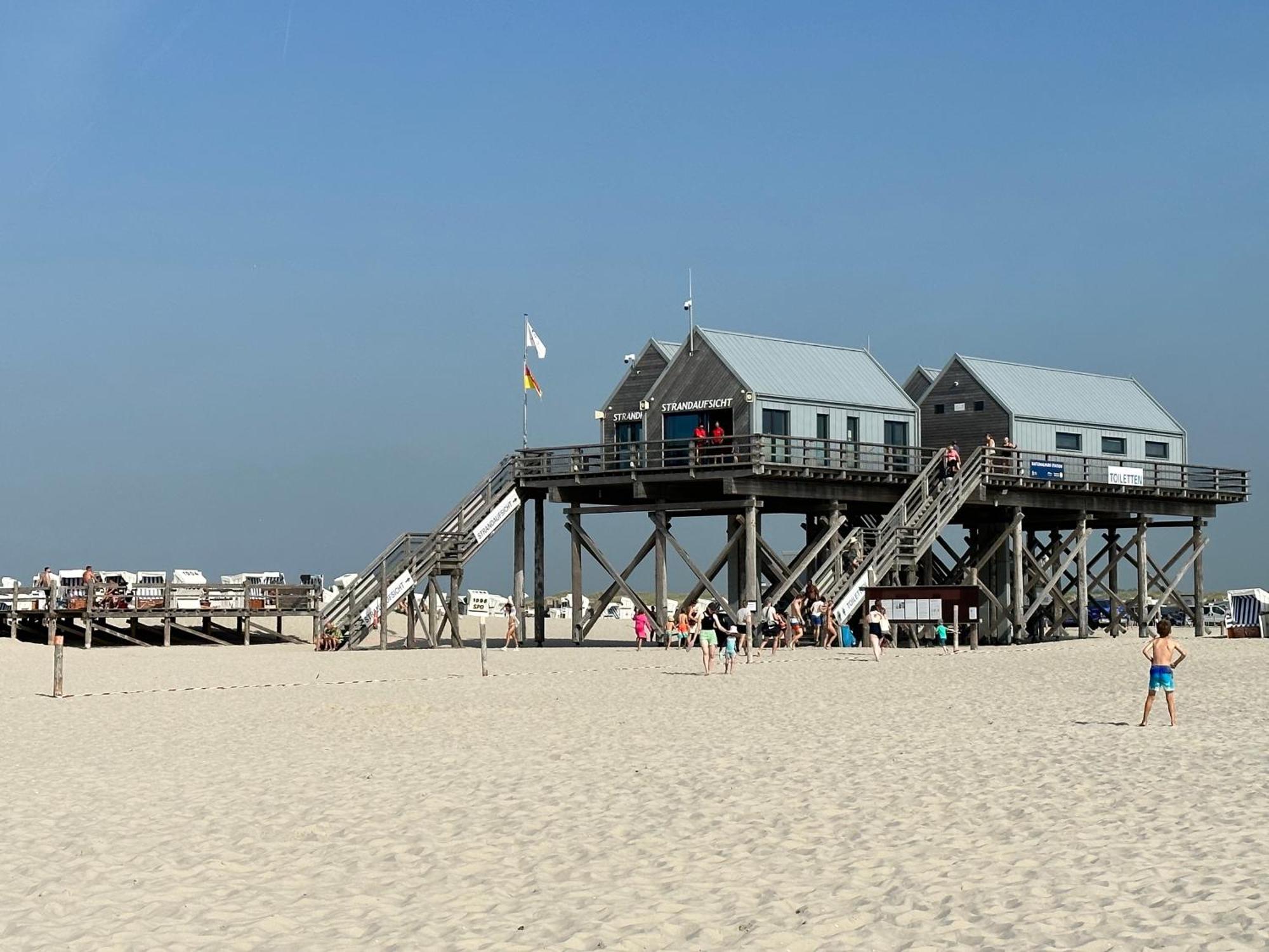 Ferienwohnung Nordsee by Nature SPO Sankt Peter-Ording Exterior foto